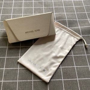 Michael Kors sunglass hard case & small dust bag